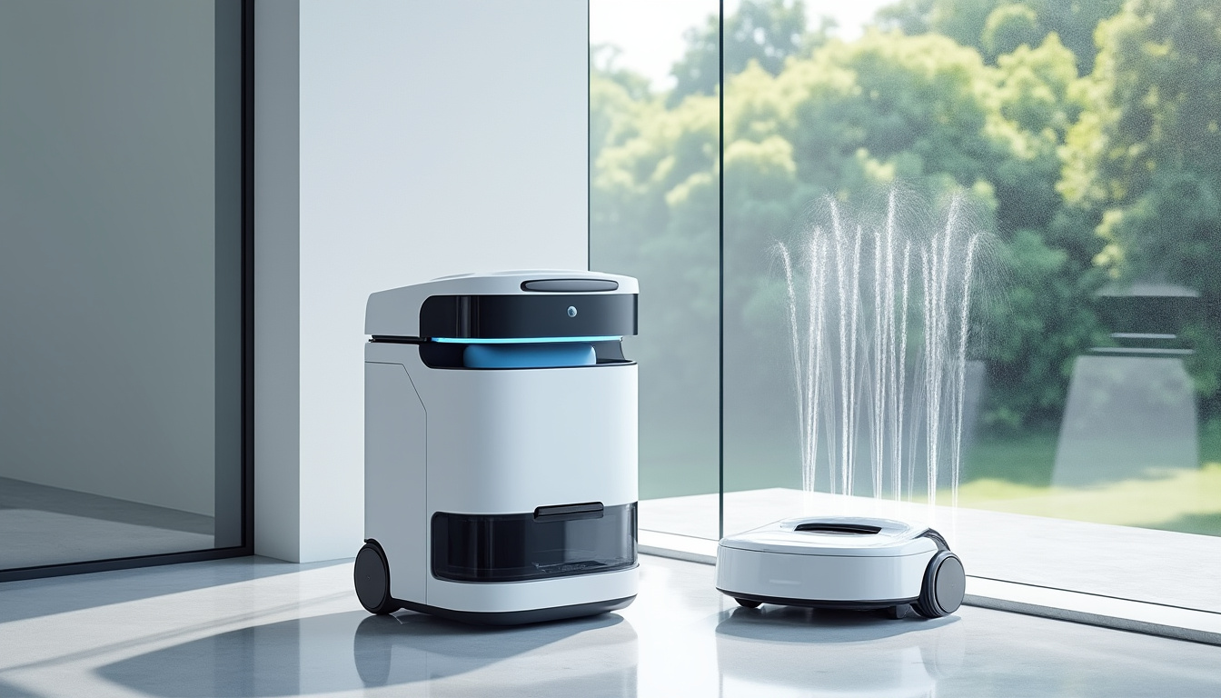 découvrez le winbot w2s omni d'ecovacs, le robot laveur de vitres conçu pour un nettoyage impeccable, même dans les coins et angles difficiles. profitez de vitres éclatantes sans effort avec cette technologie innovante.
