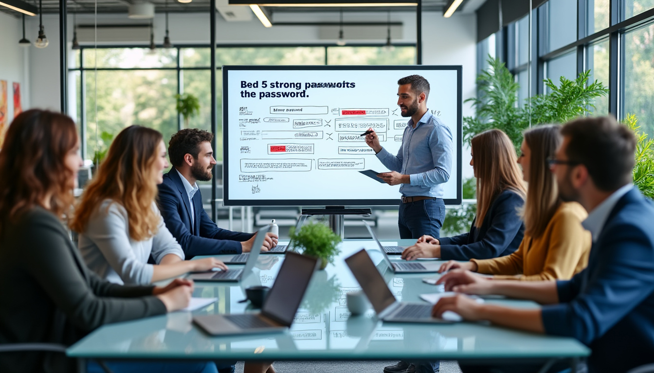 Renforcez la sécurité de votre entreprise avec des mots de passe robustes et MFA