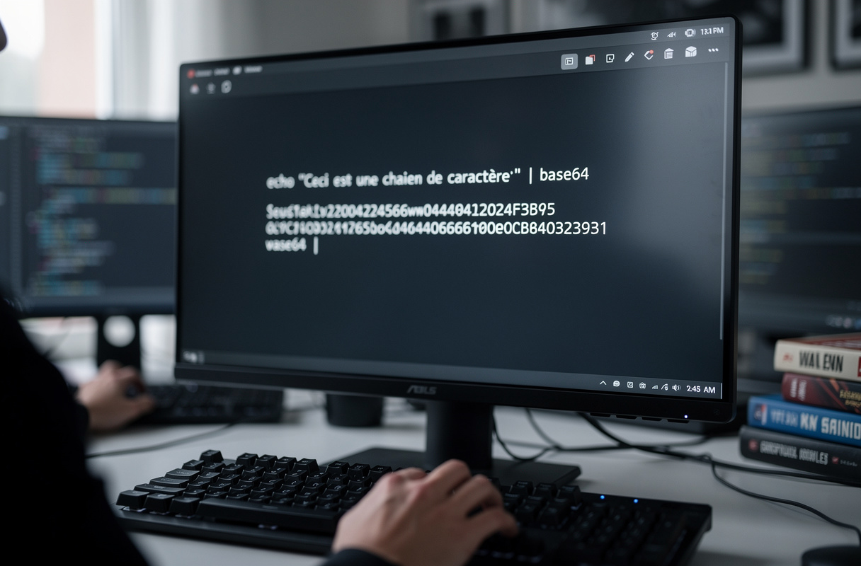 Utiliser la ligne de commande pour encoder en base64 permet de transformer rapidement textes, fichiers ou images en chaîne compatible avec les protocoles web. Base64 guide pratique ligne de commande présente les commandes Linux et Windows pour encoder ou décoder, optimiser les transferts et automatiser les traitements dans des scripts bash ou PowerShell. 
