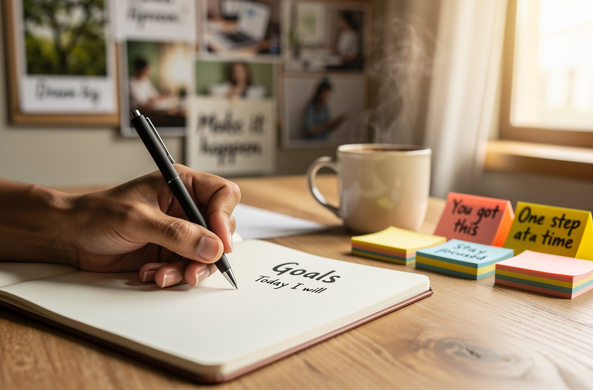  Les citations inspirantes pour réussir et accomplir ses objectifs aident à surmonter les doutes et à puiser une énergie nouvelle dans les moments difficiles. Elles rappellent que la réussite est un chemin parsemé d’embûches à franchir avec audace. Par la répétition de ces affirmations, la résilience et la confiance en soi grandissent, soutenant l’accomplissement de chaque but. 