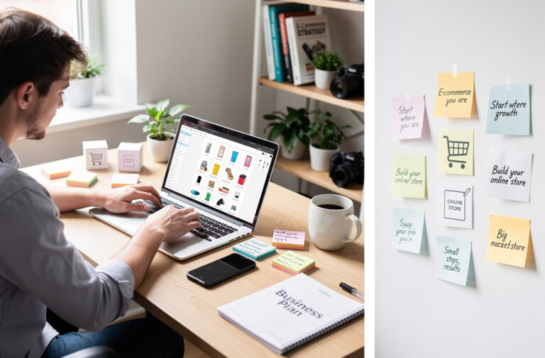 Le guide complet pour lancer votre boutique en ligne sans dépenser un centime détaille toutes les étapes pour créer un e-commerce à moindre coût. Il met en avant les solutions gratuites ou abordables, les outils clés et les meilleures stratégies pour tester rapidement une idée sans investissement initial. Ce contenu est idéal pour illustrer l’univers du e-commerce accessible à tous en 2026.