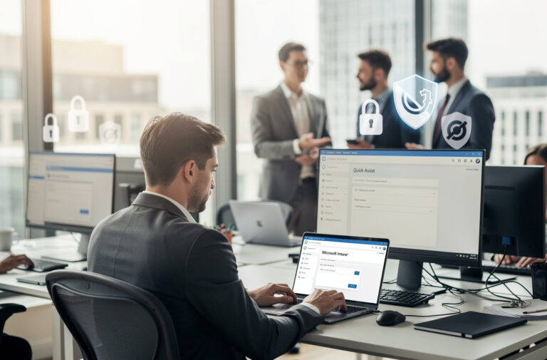 Intune permet de désactiver efficacement l’Assistance Rapide sur Windows, protégeant ainsi les entreprises contre les risques de prise de contrôle à distance non autorisée. Ce guide complet détaille les étapes pour bloquer Quick Assist via une règle de pare-feu Windows, garantissant la sécurité des appareils gérés grâce à Microsoft Intune.