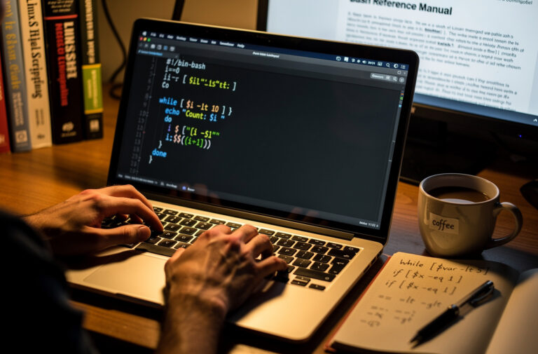 Maîtriser les boucles While en Bash est essentiel pour automatiser efficacement les tâches répétitives dans un script Shell. Ce guide pratique détaille la syntaxe de la boucle While, l’utilisation des opérateurs de comparaison, et propose des exemples concrets pour transformer des processus manuels en automatisations robustes et performantes sous Linux.
