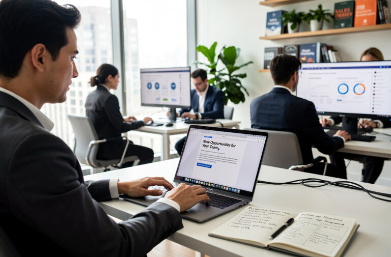 Les modèles d’emails de prospection performants sont essentiels pour booster vos ventes et générer davantage de rendez-vous qualifiés. En personnalisant chaque message et en s’appuyant sur des accroches percutantes, ces modèles d’emails de prospection optimisés permettent d’augmenter significativement les taux de réponse, en se démarquant des approches classiques et impersonnelles souvent ignorées par les prospects.