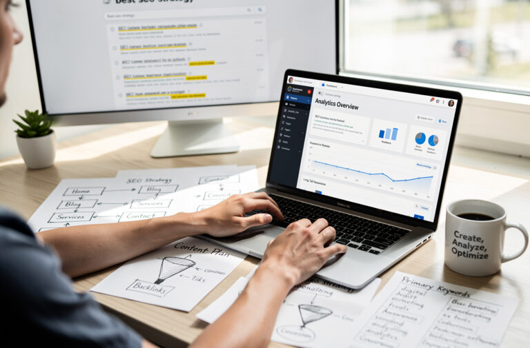 Le SEO, ou référencement naturel, est l’ensemble des techniques d’optimisation visant à améliorer la visibilité d’un site web dans les moteurs de recherche. Comprendre les fondements du référencement naturel, c’est maîtriser l’art de structurer son contenu, choisir les bons mots-clés et rendre son site accessible aux robots d’indexation pour attirer un trafic qualifié et durable.