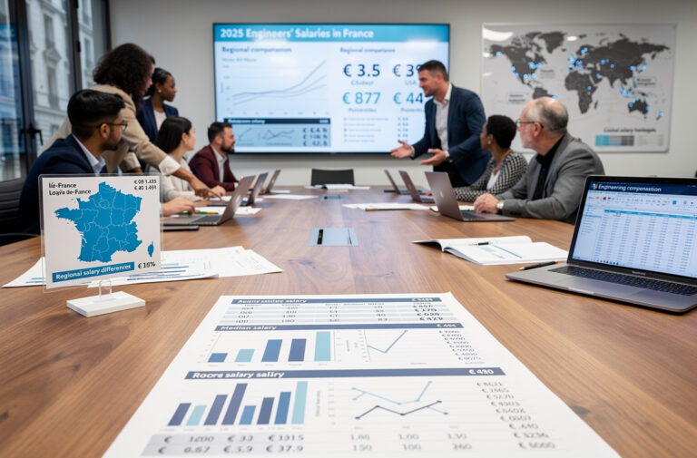 La rémunération des ingénieurs en 2025 en France affiche un salaire médian attractif de 57 500 euros brut annuel, reflétant un marché dynamique mais marqué par de fortes disparités salariales liées à la spécialisation, la région et le secteur d’activité. Cette analyse du salaire moyen et médian met en lumière les facteurs clés qui influencent les revenus des ingénieurs tout au long de leur carrière.